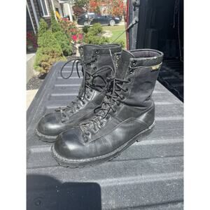 Bates DuraShock Black Genuine Leather Work Boots Tactical Military Men’s Sz 8.5